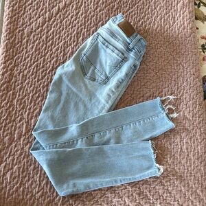 BKE Light Blue Cropped Women's Jeans